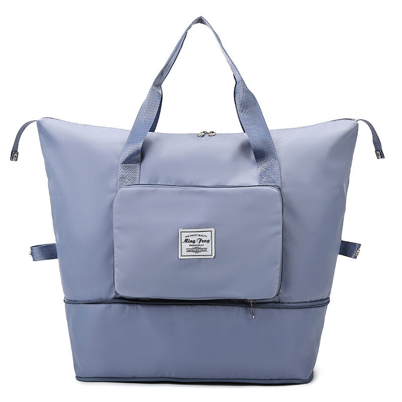 ?SG Seller?Large Capacity Folding Travel Bag Portable Storage Bag Lightweight Waterproof Shoulder Bag Sports Bags Travel Handbag Workout Yoga Gym Shoulder Bag