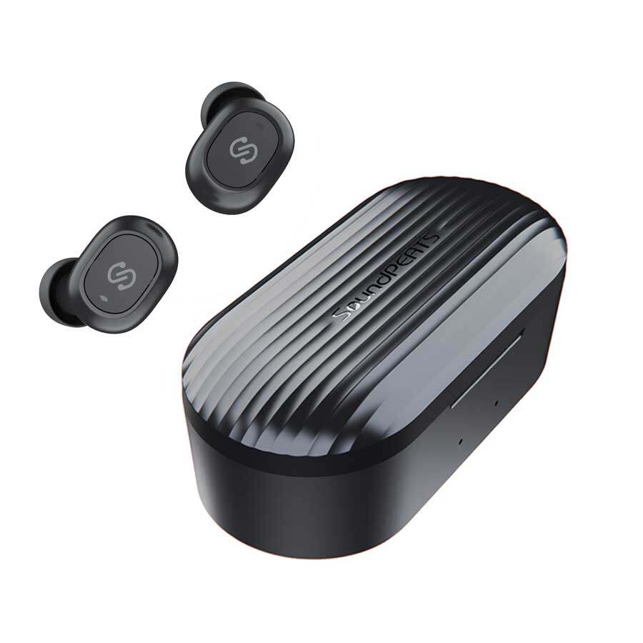 SoundPEATS for Q35 HD Bluetooth 5.0 Wireless Earphones IPX8 Waterproof Sports Earphones with Magnetic Charging APTX HD 14 Hours Playtime