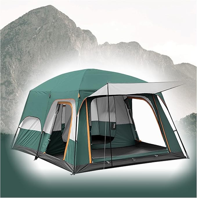 Dome Tents 5 to 8 People Quick Build,Ventilated Tepee Tent Camping Light and Practical Camping Tents for Camping
