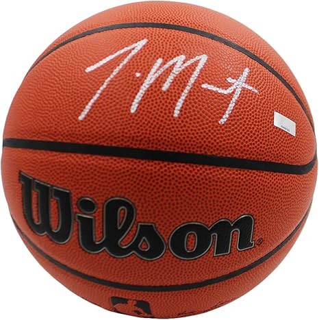 Ja Morant Autographed/Signed Memphis Wilson Replica Basketball